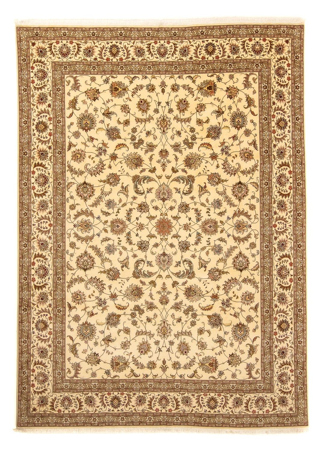 Persisk matta - Tabriz - Royal - 357 x 258 cm - beige