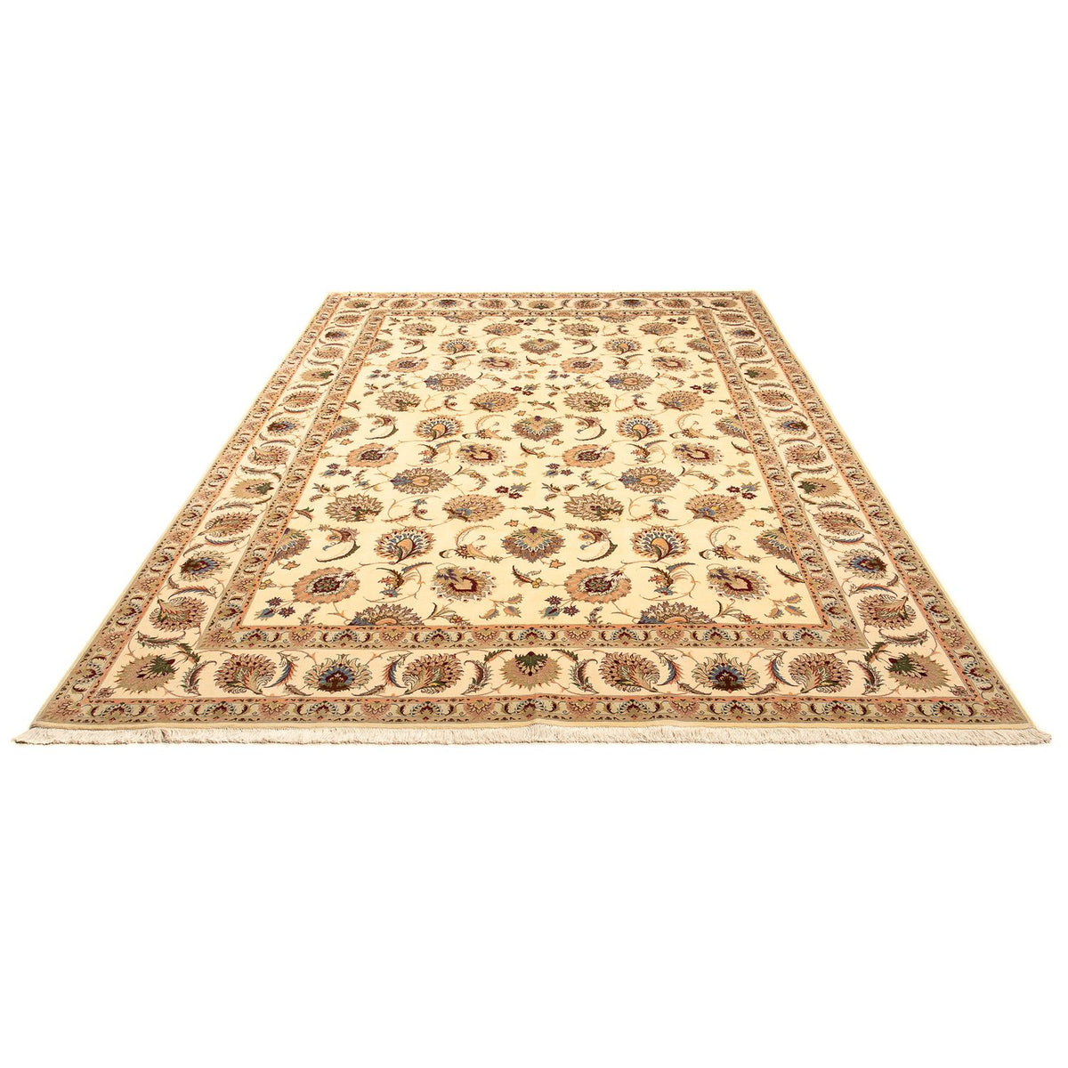 Persisk matta - Tabriz - Royal - 353 x 253 cm - beige