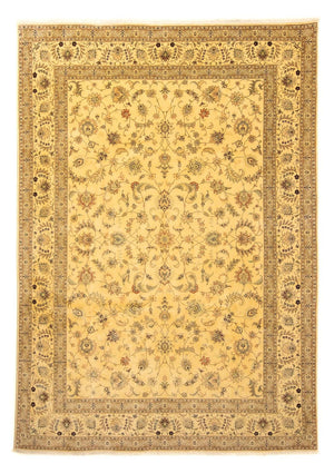Persisk matta - Tabriz - Royal - 343 x 248 cm - guld