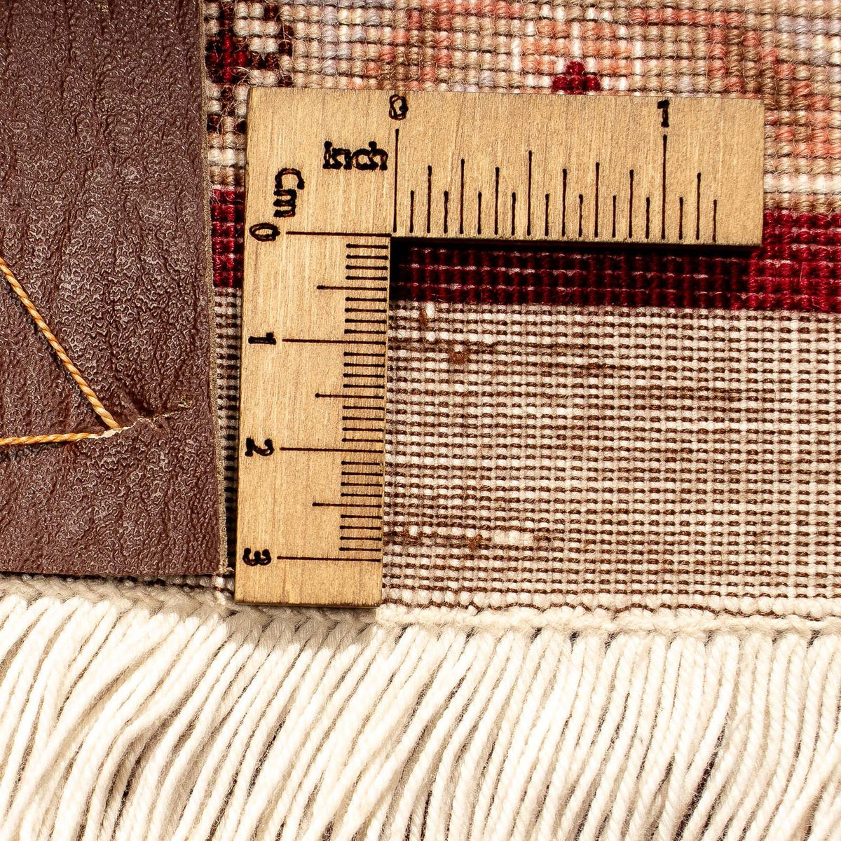 Persisk matta - Tabriz - Royal - 360 x 253 cm - mörkröd