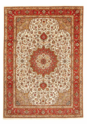 Persisk matta - Tabriz - Royal - 354 x 255 cm - beige