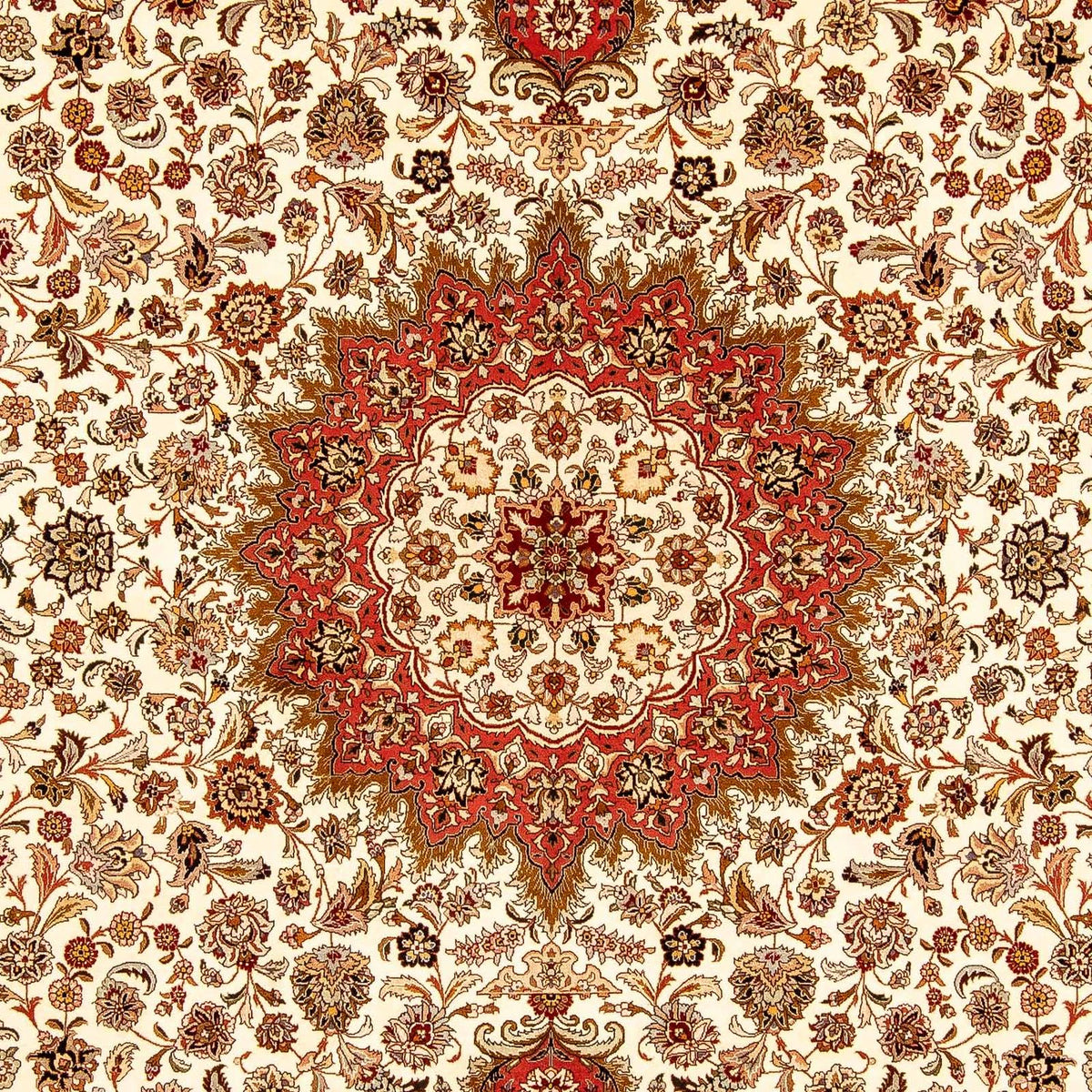 Persisk matta - Tabriz - Royal - 354 x 255 cm - beige