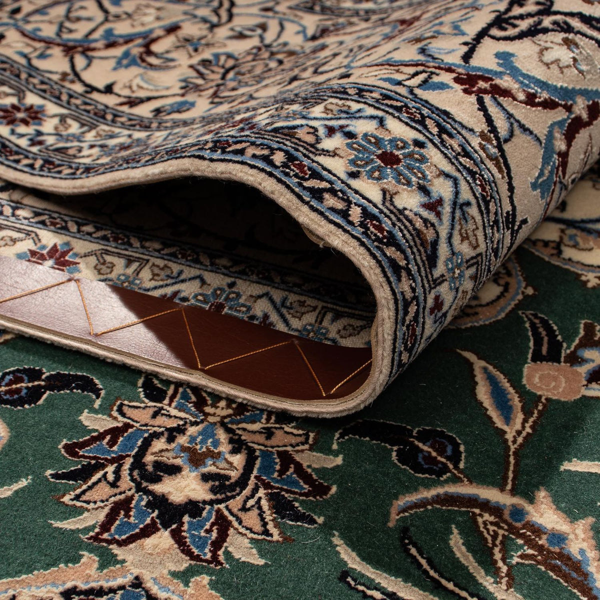 Persisk matta - Nain - Premium - 307 x 206 cm - grön