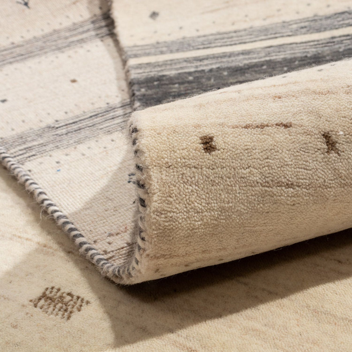 Gabbeh-matta - Loribaft Persian - 303 x 201 cm - beige