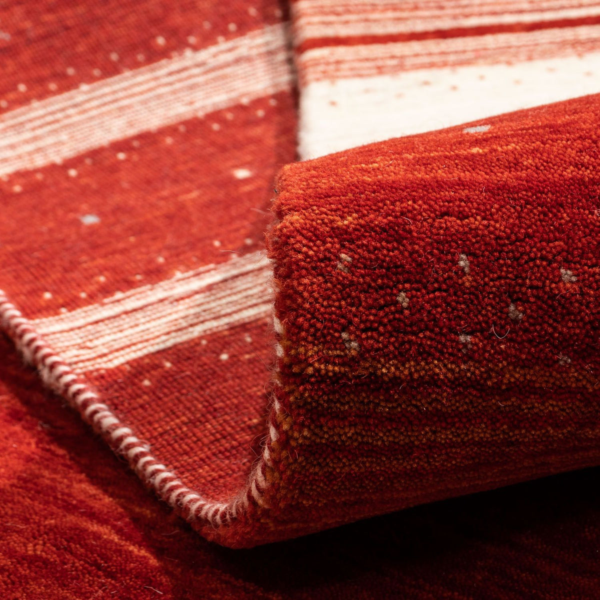 Gabbeh-matta - Loribaft Persian - 304 x 206 cm - röd