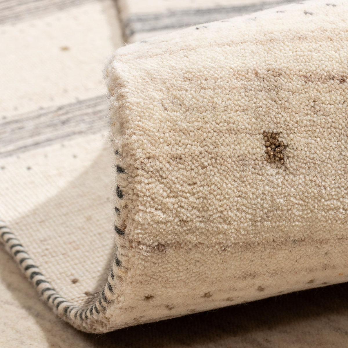 Gabbeh-matta - Loribaft Persian - 304 x 207 cm - beige