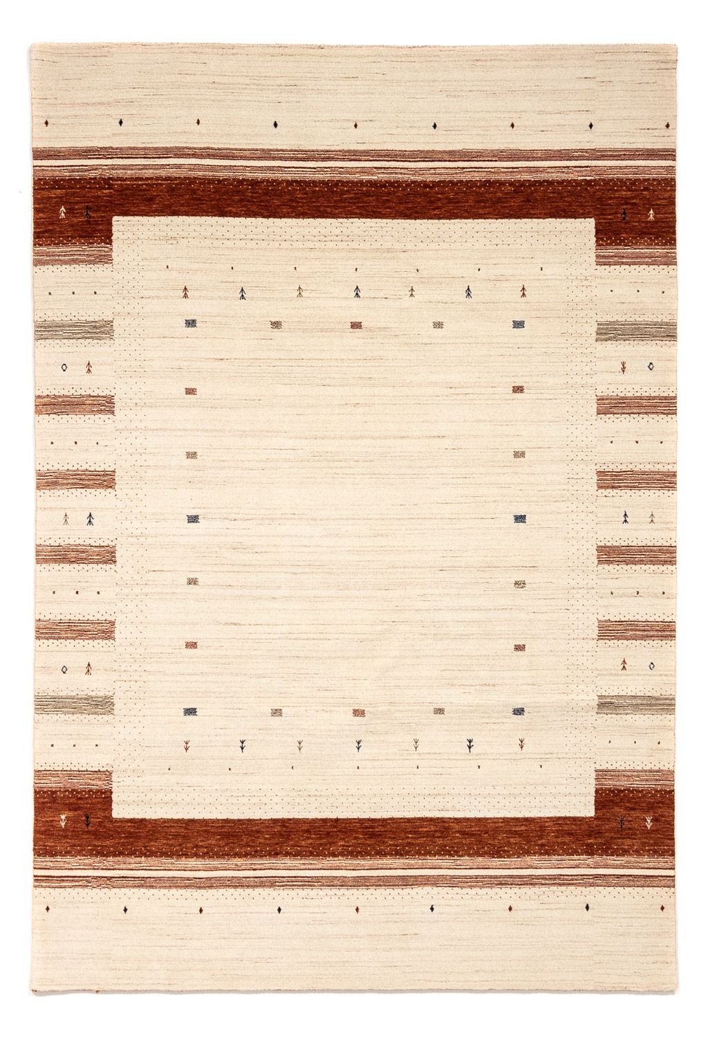 Gabbeh-matta - Loribaft Persian - 304 x 206 cm - beige