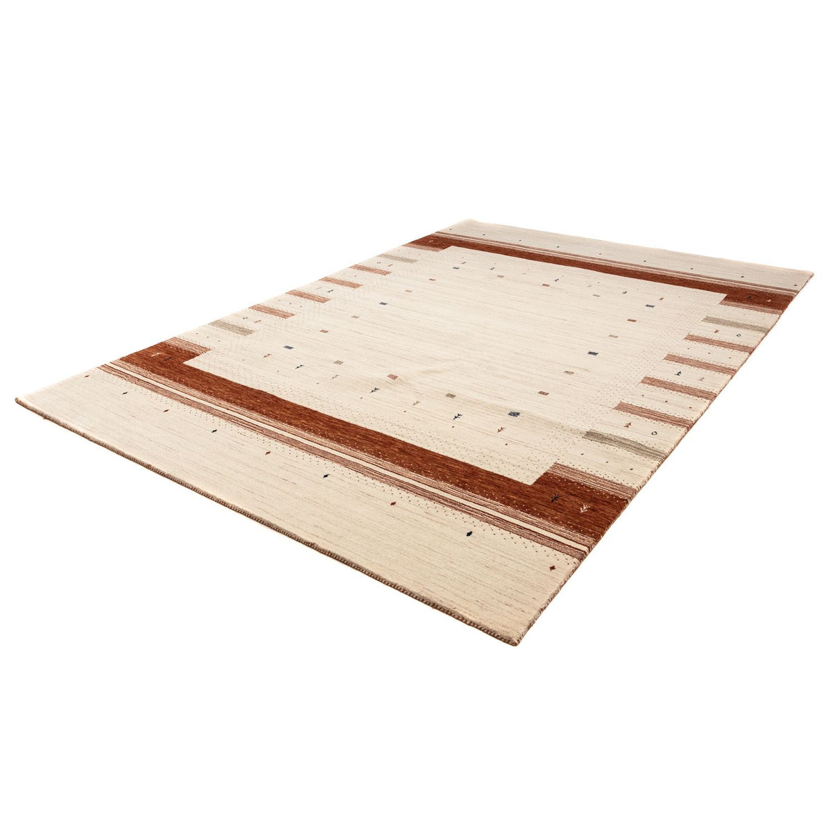 Gabbeh-matta - Loribaft Persian - 304 x 206 cm - beige