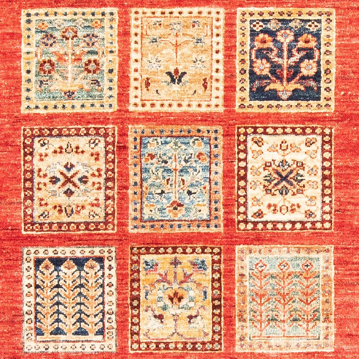 Runner Ziegler Carpet - 246 x 73 cm - röd