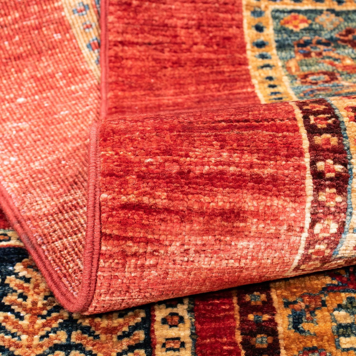 Runner Ziegler Carpet - 246 x 73 cm - röd
