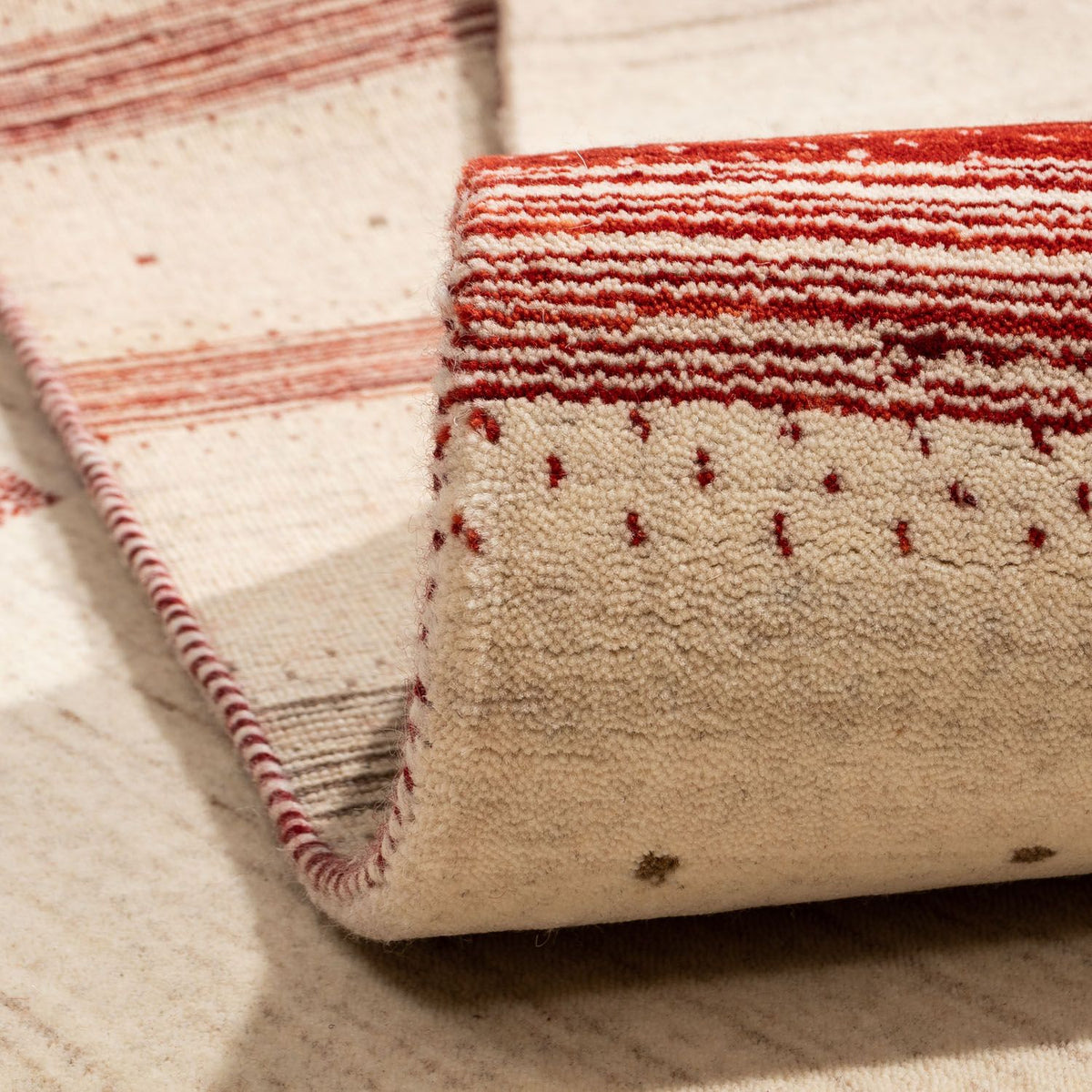 Gabbeh-matta - Loribaft Persian - 298 x 203 cm - beige