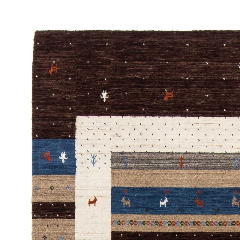 Gabbeh-matta - Loribaft Persian - 206 x 141 cm - brun