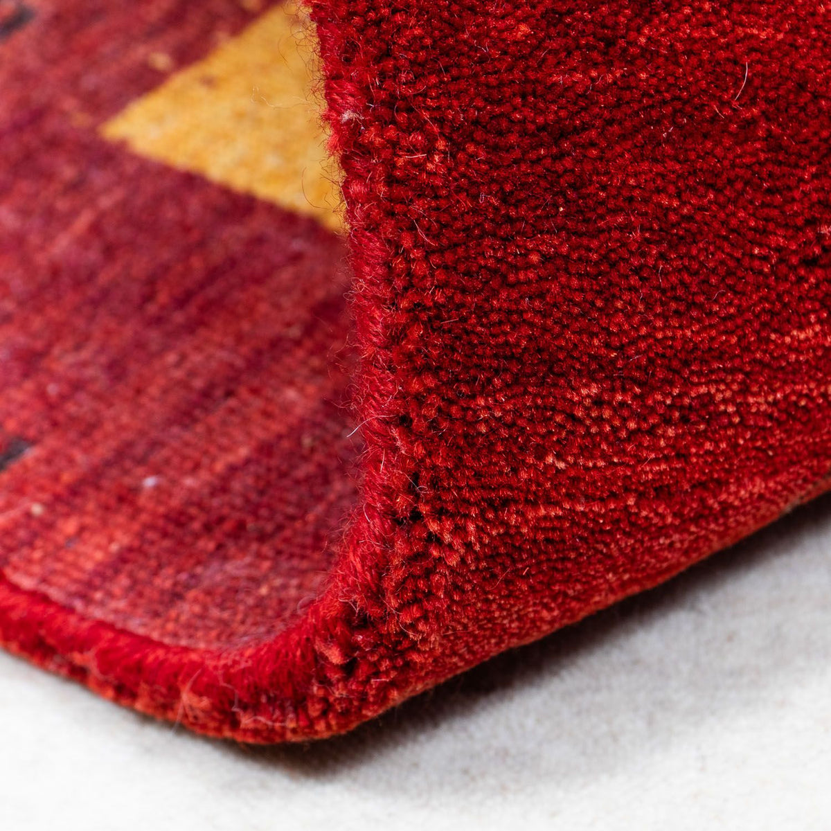 Gabbeh-matta - Loribaft Persian - 205 x 142 cm - mörkbrun