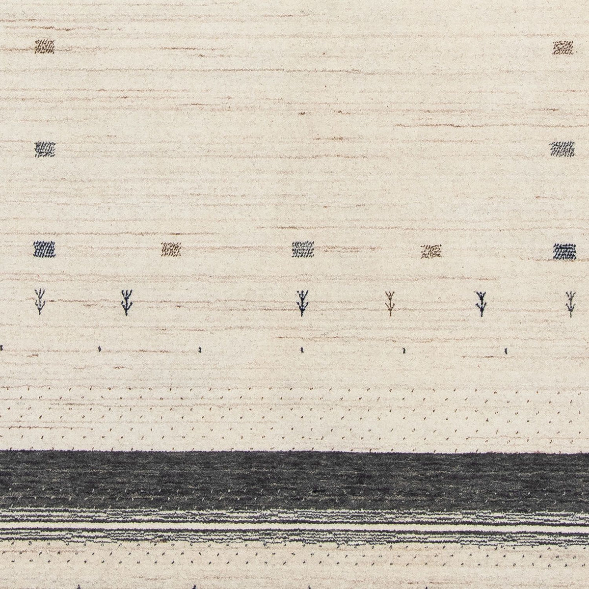 Gabbeh-matta - Loribaft Persian - 245 x 169 cm - beige