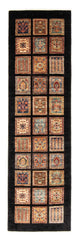 Runner Ziegler Carpet - 246 x 69 cm - mörkblå