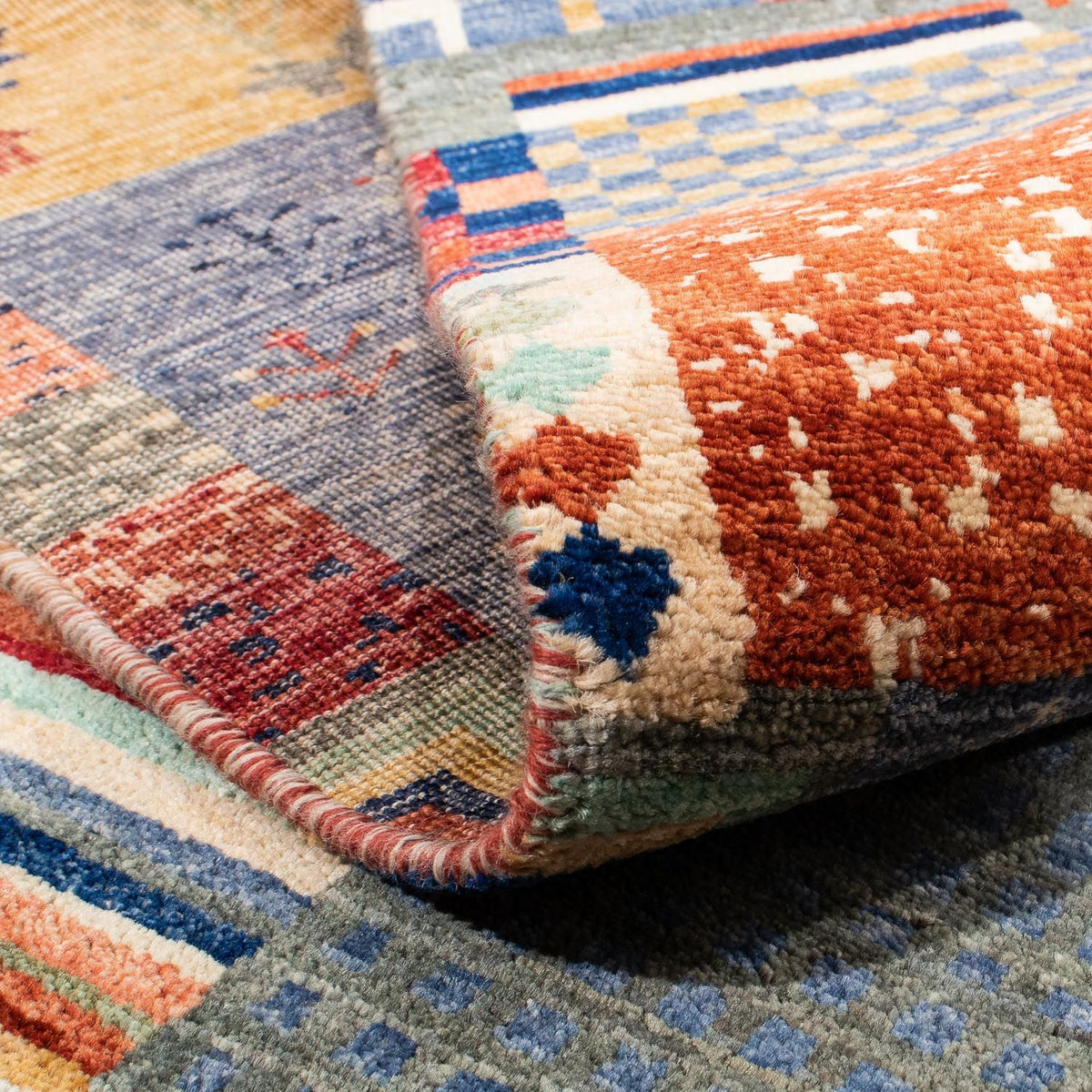 Gabbeh-matta - Loribaft Persian - 294 x 197 cm - flerfärgad