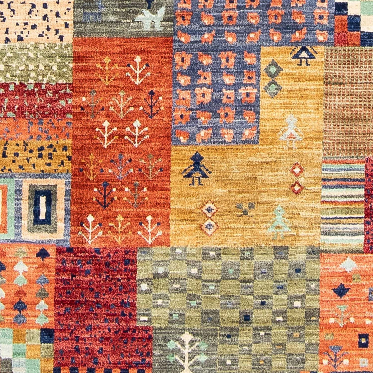 Gabbeh-matta - Loribaft Persian - 291 x 198 cm - flerfärgad