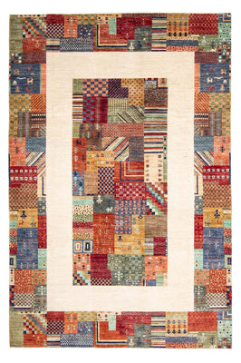 Gabbeh-matta - Loribaft Persian - 299 x 198 cm - flerfärgad
