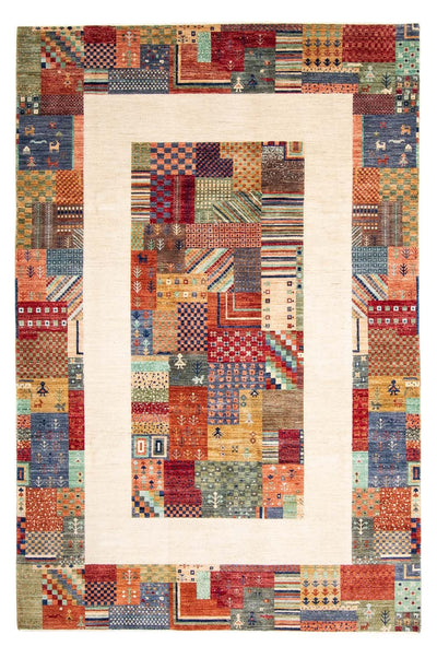 Loribaft Mattan 198x299cm - Perserteppich Wollteppich