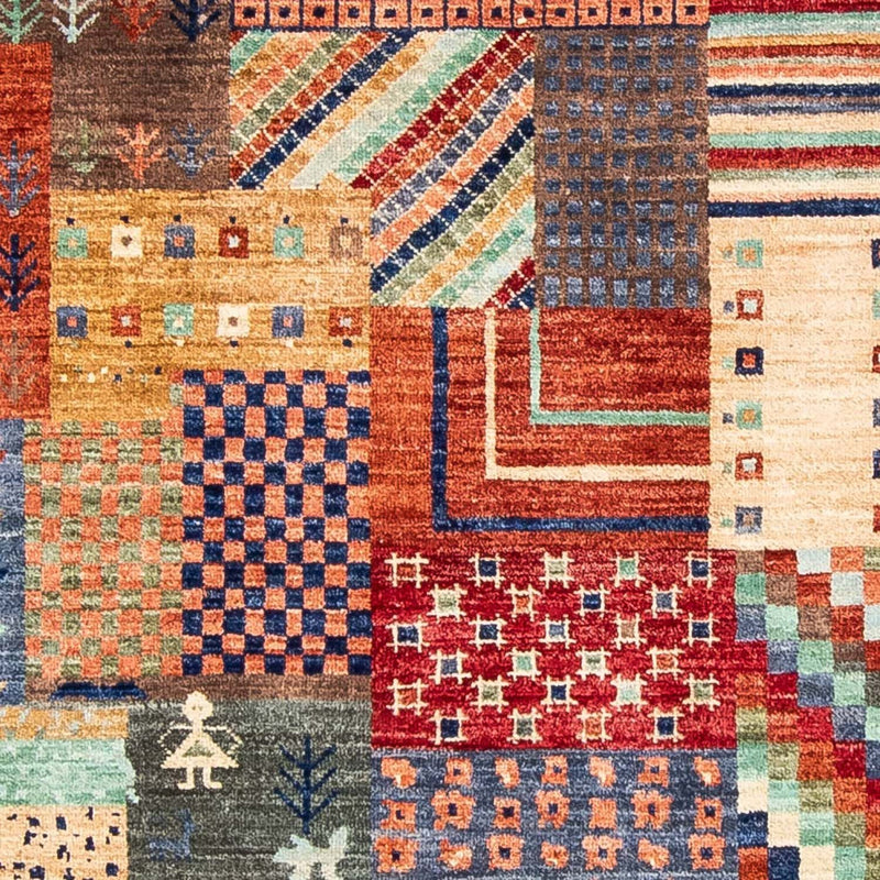 Gabbeh-matta - Loribaft Persian - 299 x 198 cm - flerfärgad