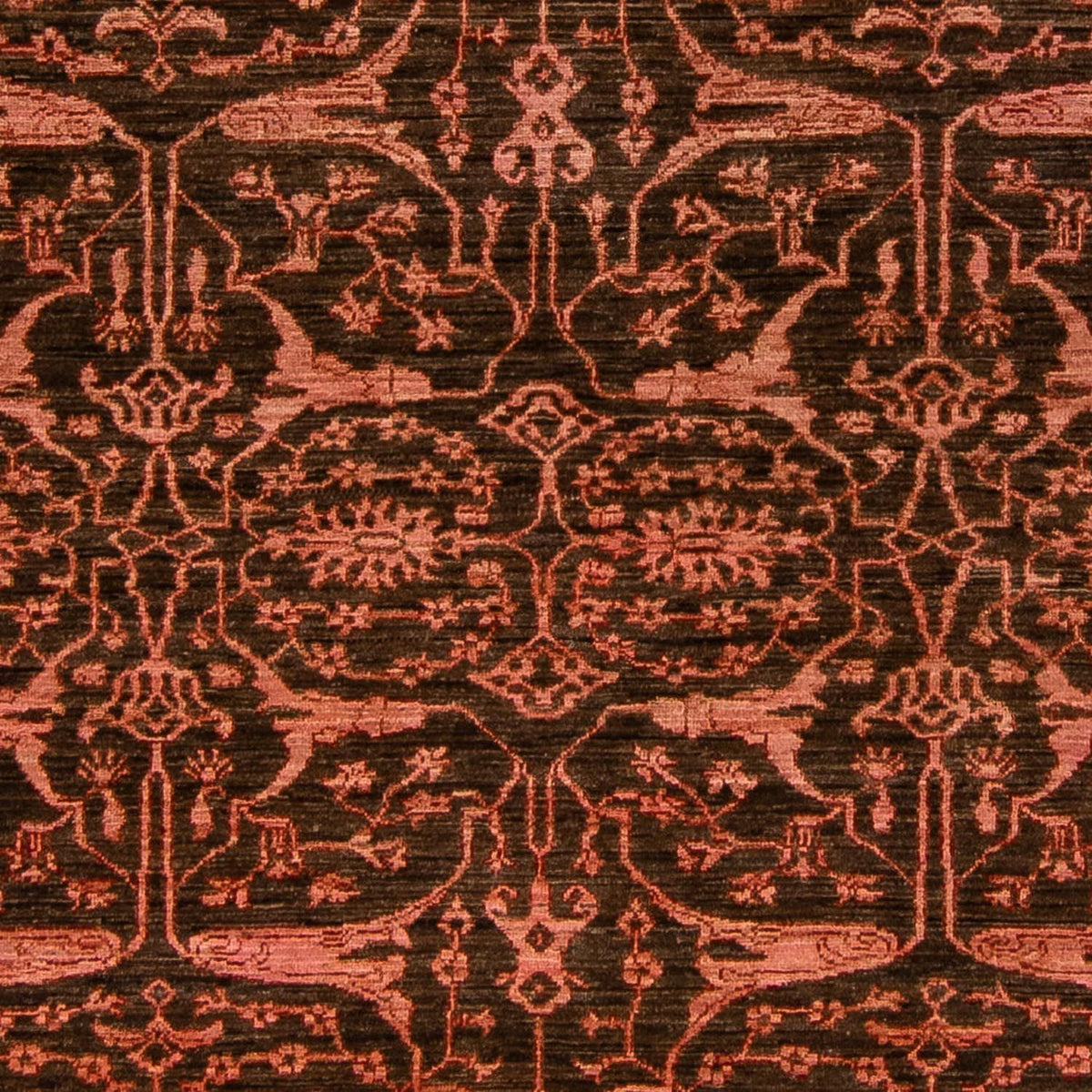 Ziegler Carpet - 306 x 206 cm - mörkbrun