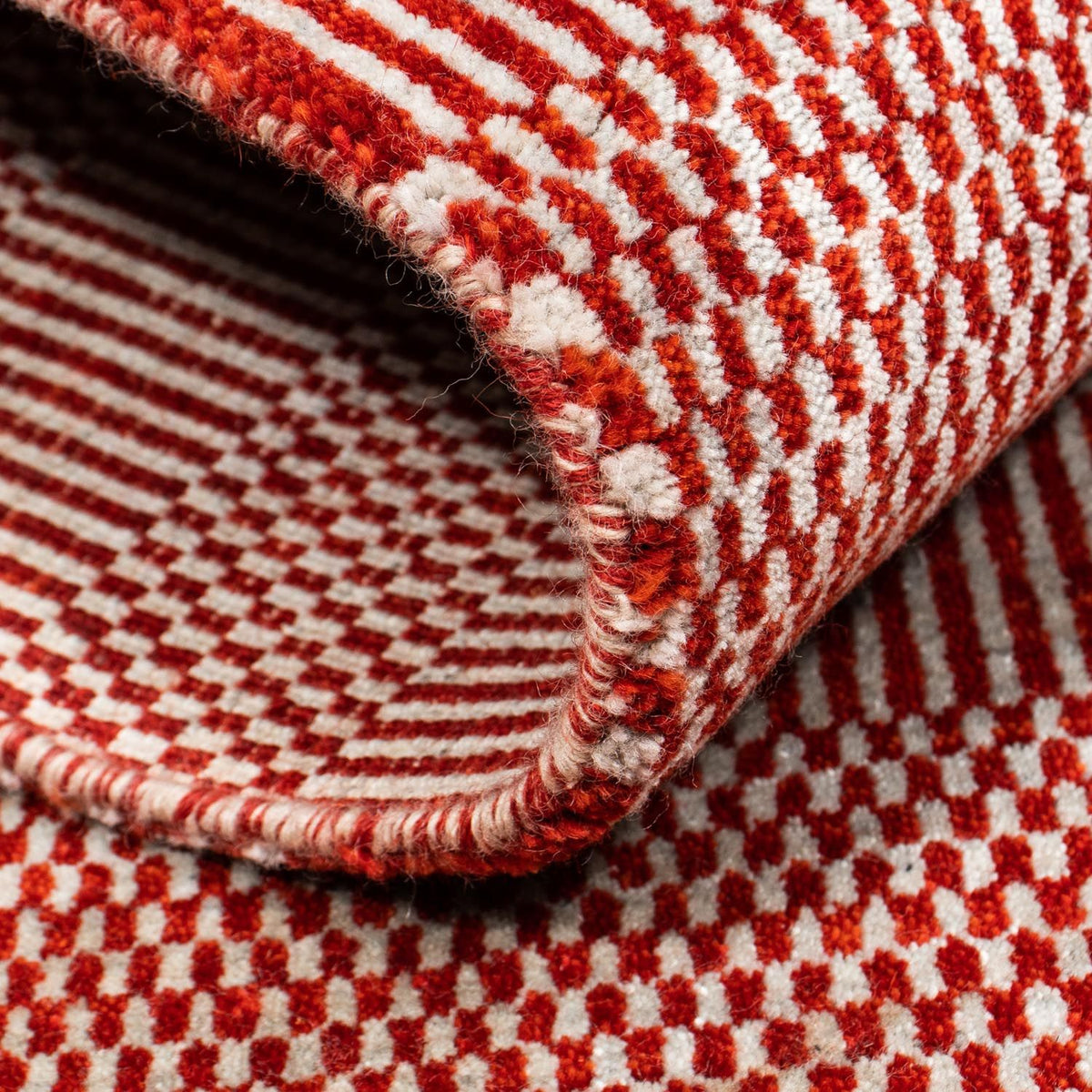 Designermatta - 201 x 142 cm - flerfärgad