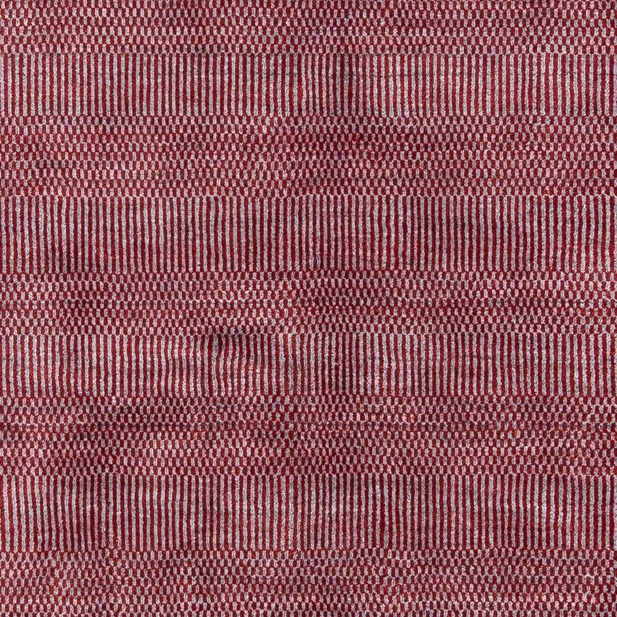 Designermatta - 201 x 142 cm - röd