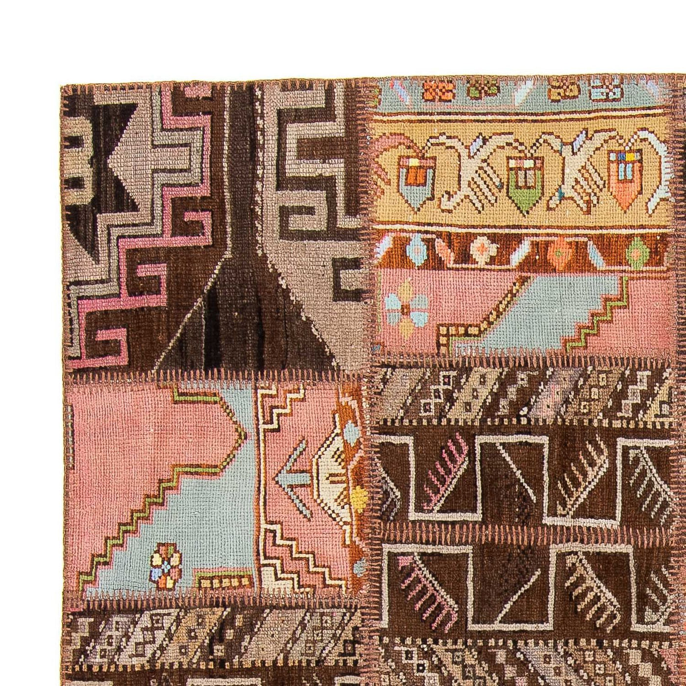 Patchwork-matta 241x173cm - Ullmatta