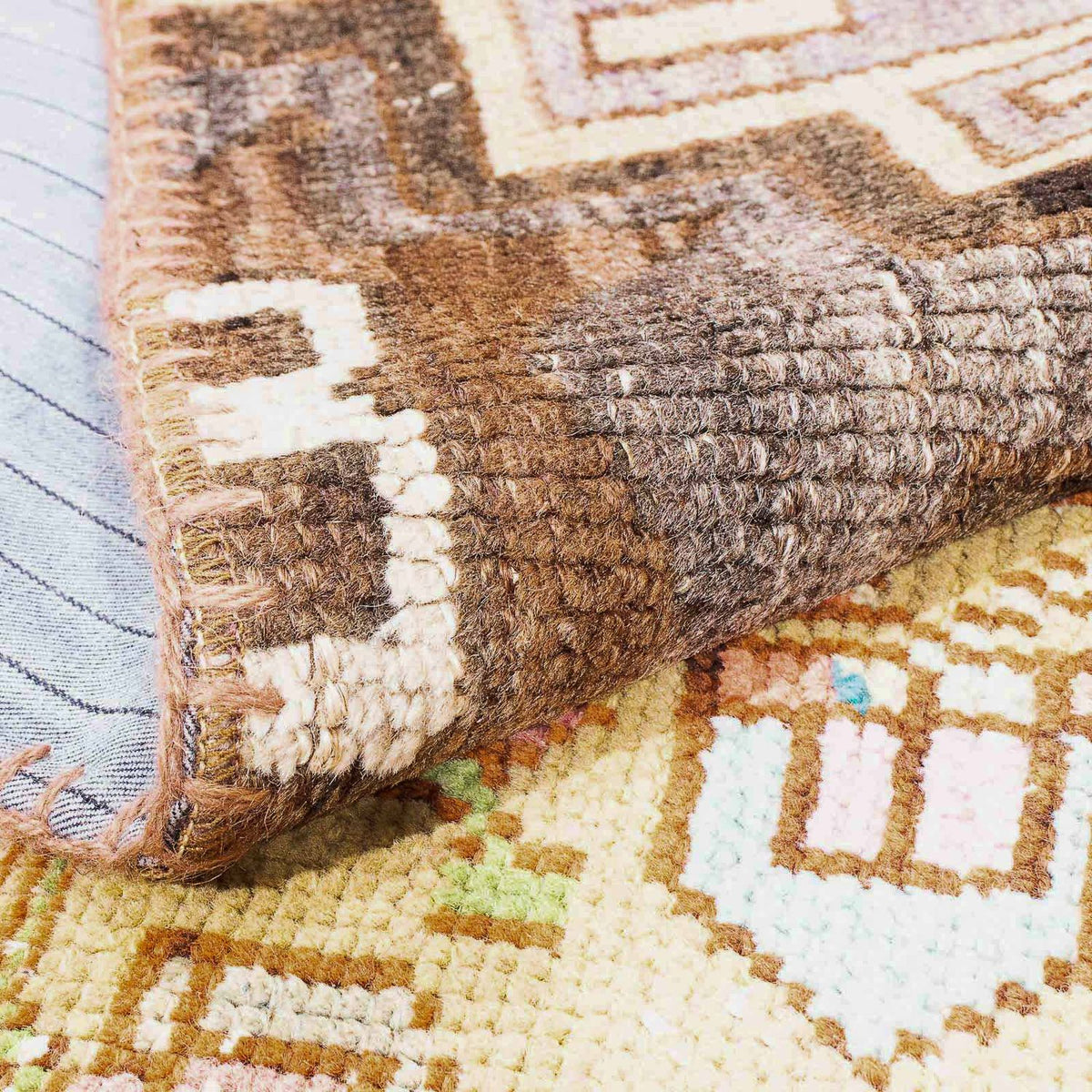 Patchwork-matta - 241 x 173 cm - flerfärgad