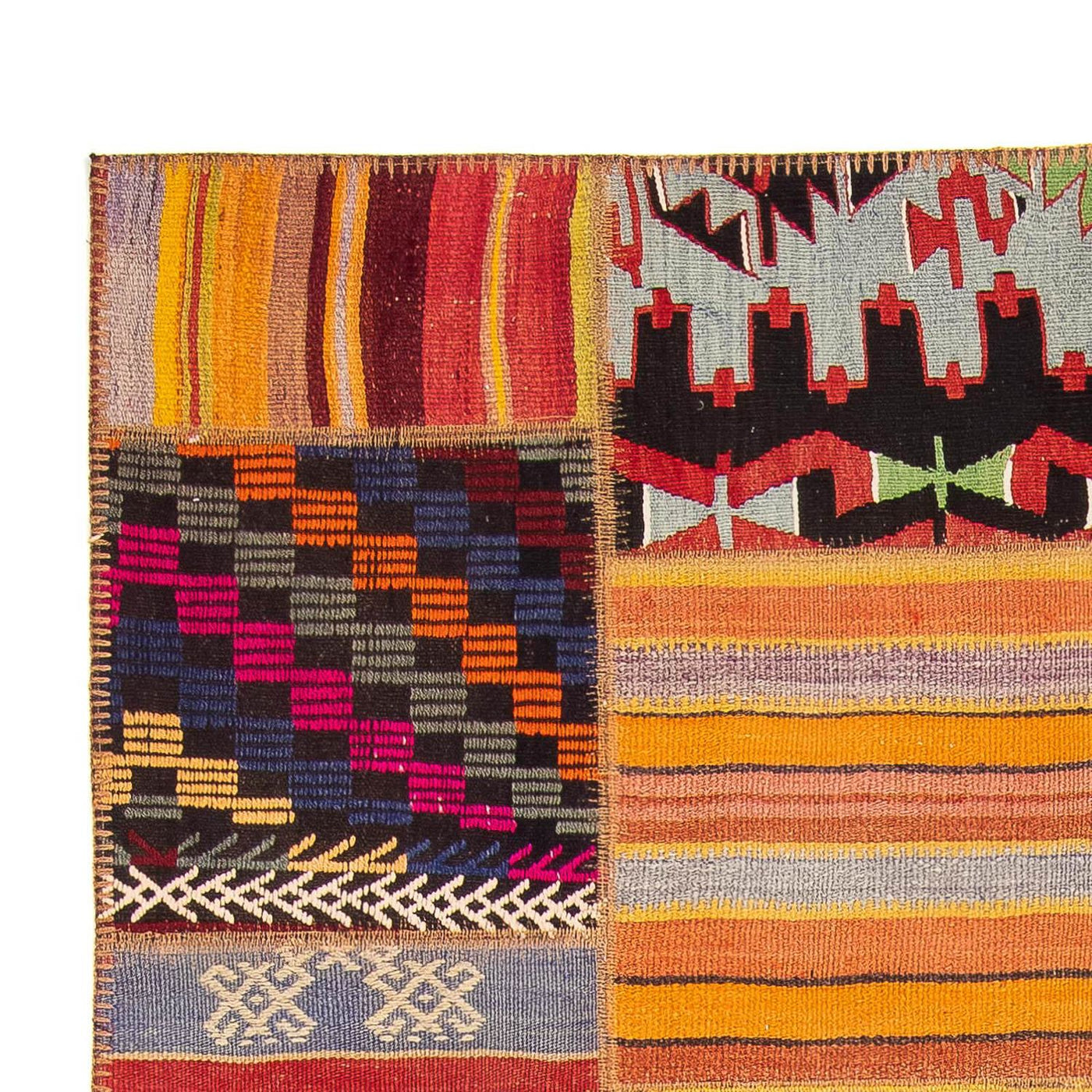 Patchwork-matta 239x169cm - Ullmatta