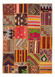 Patchwork-matta 169x236cm - Ullmatta