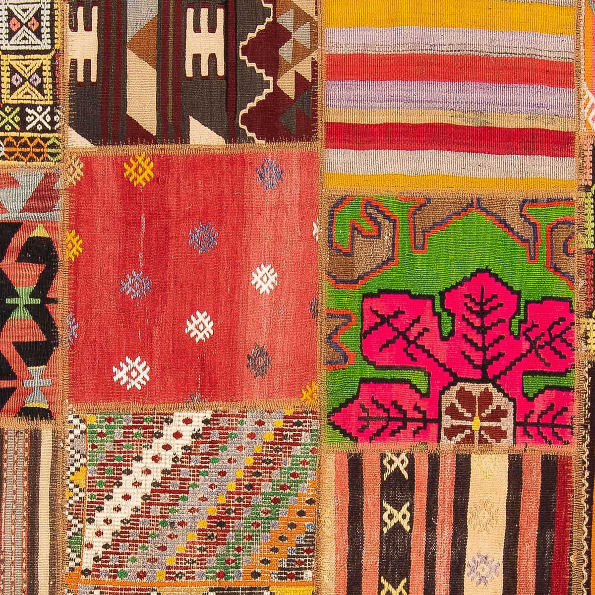 Patchwork-matta - 236 x 169 cm - flerfärgad