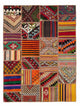 Patchwork-matta 238x168cm - Ullmatta