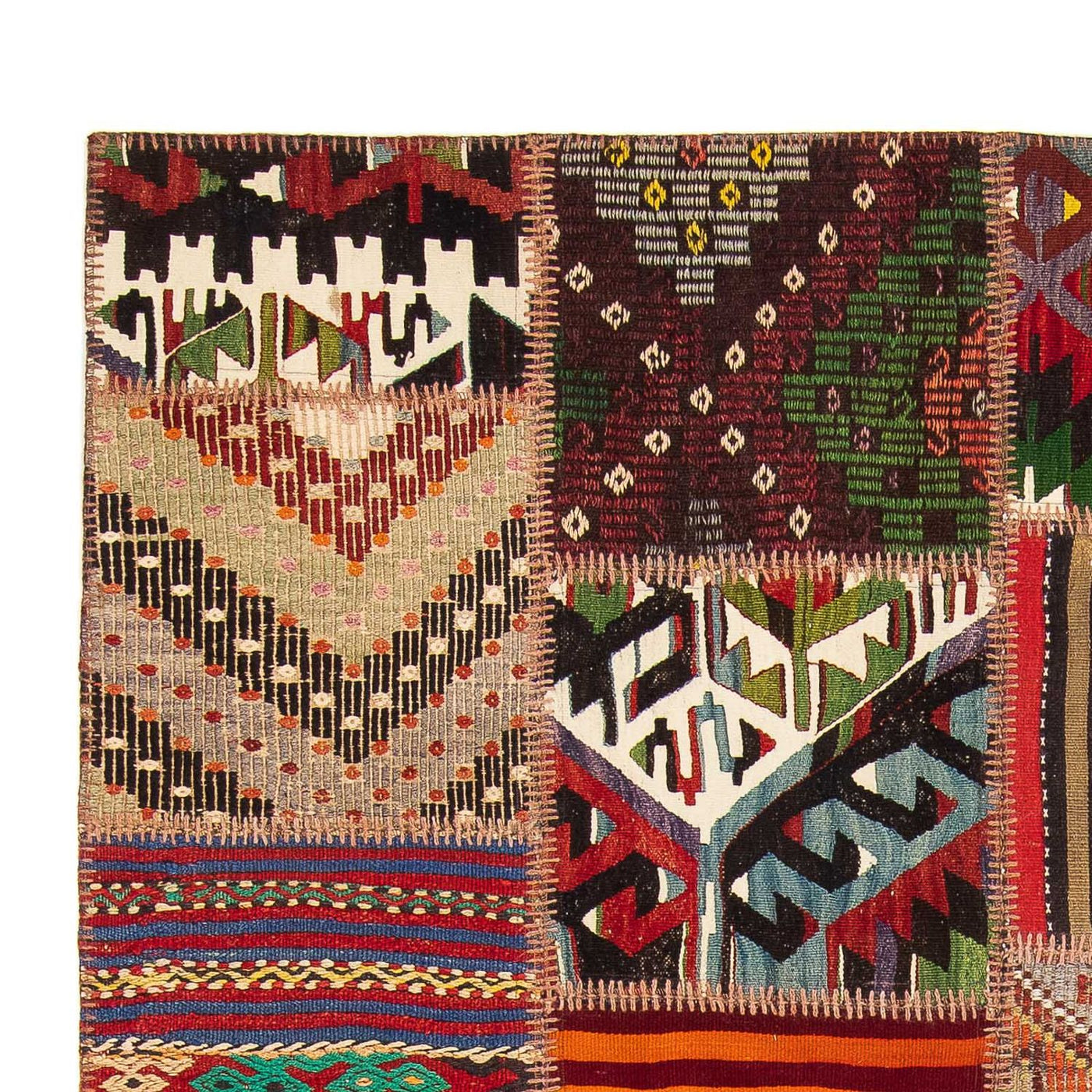 Patchwork-matta 238x168cm - Ullmatta