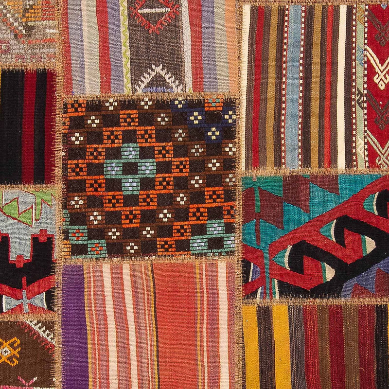 Patchwork-matta - 239 x 168 cm - flerfärgad