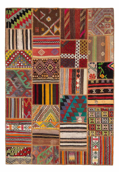 Patchwork-matta 170x240cm - Ullmatta