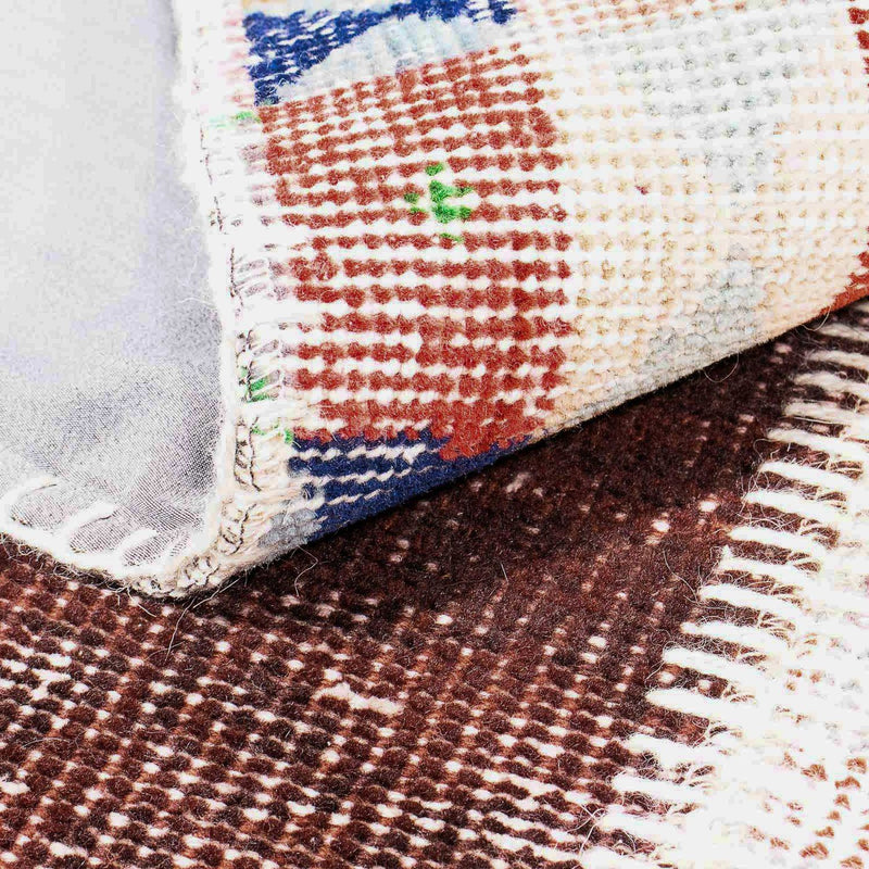 Patchwork-matta - 184 x 120 cm - flerfärgad