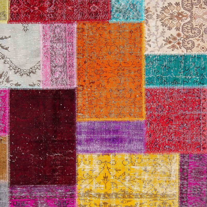 Patchwork-matta - 300 x 200 cm - flerfärgad