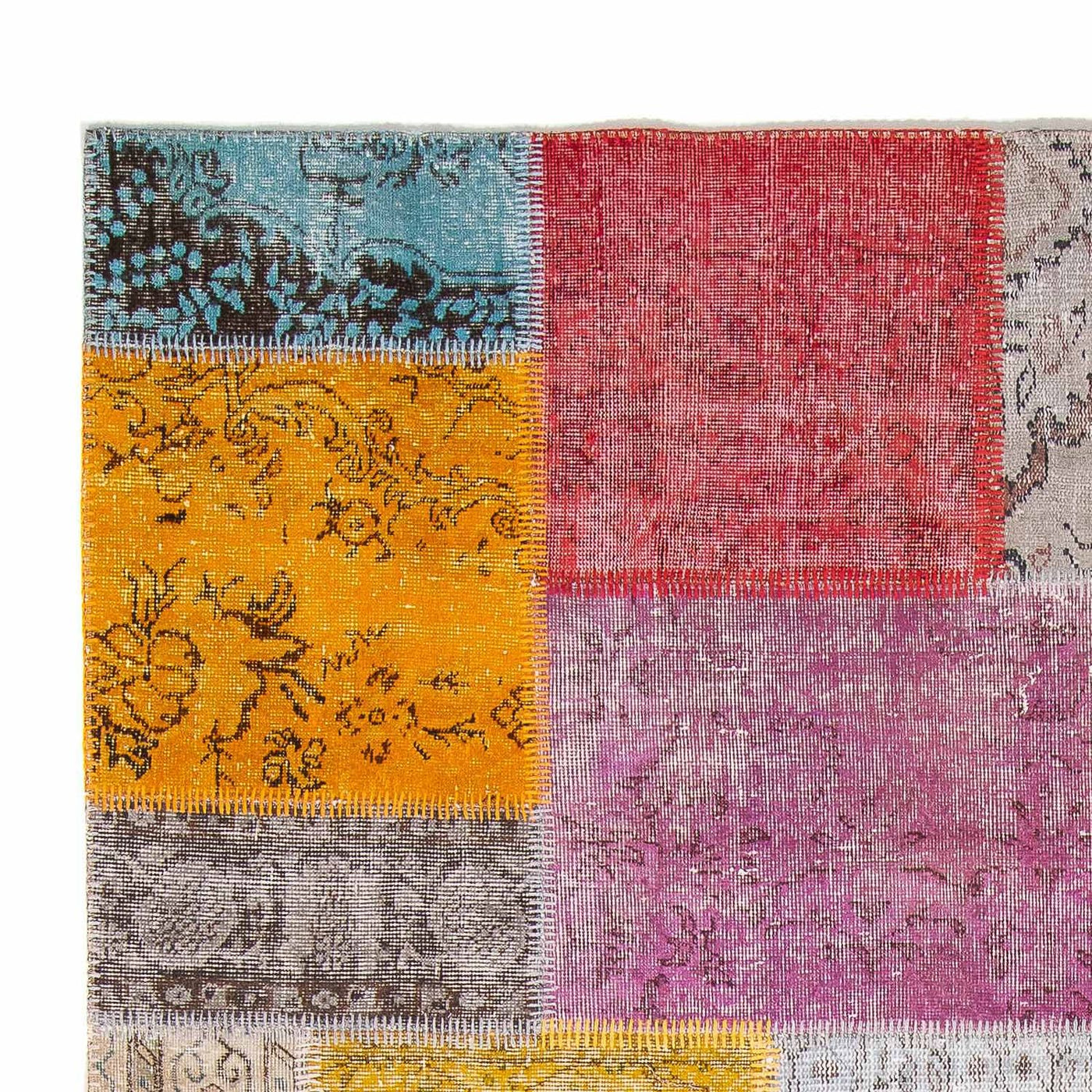 Patchwork-matta - 300 x 250 cm - flerfärgad