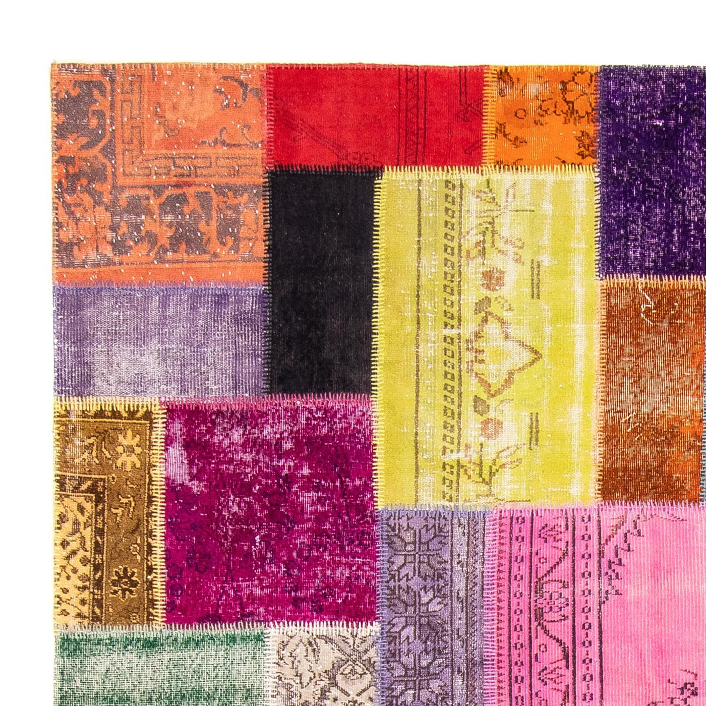 Patchwork-matta 365x275cm - Perserteppich Wollteppich