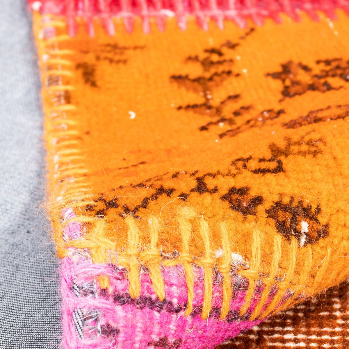 Patchwork-matta - 365 x 275 cm - flerfärgad