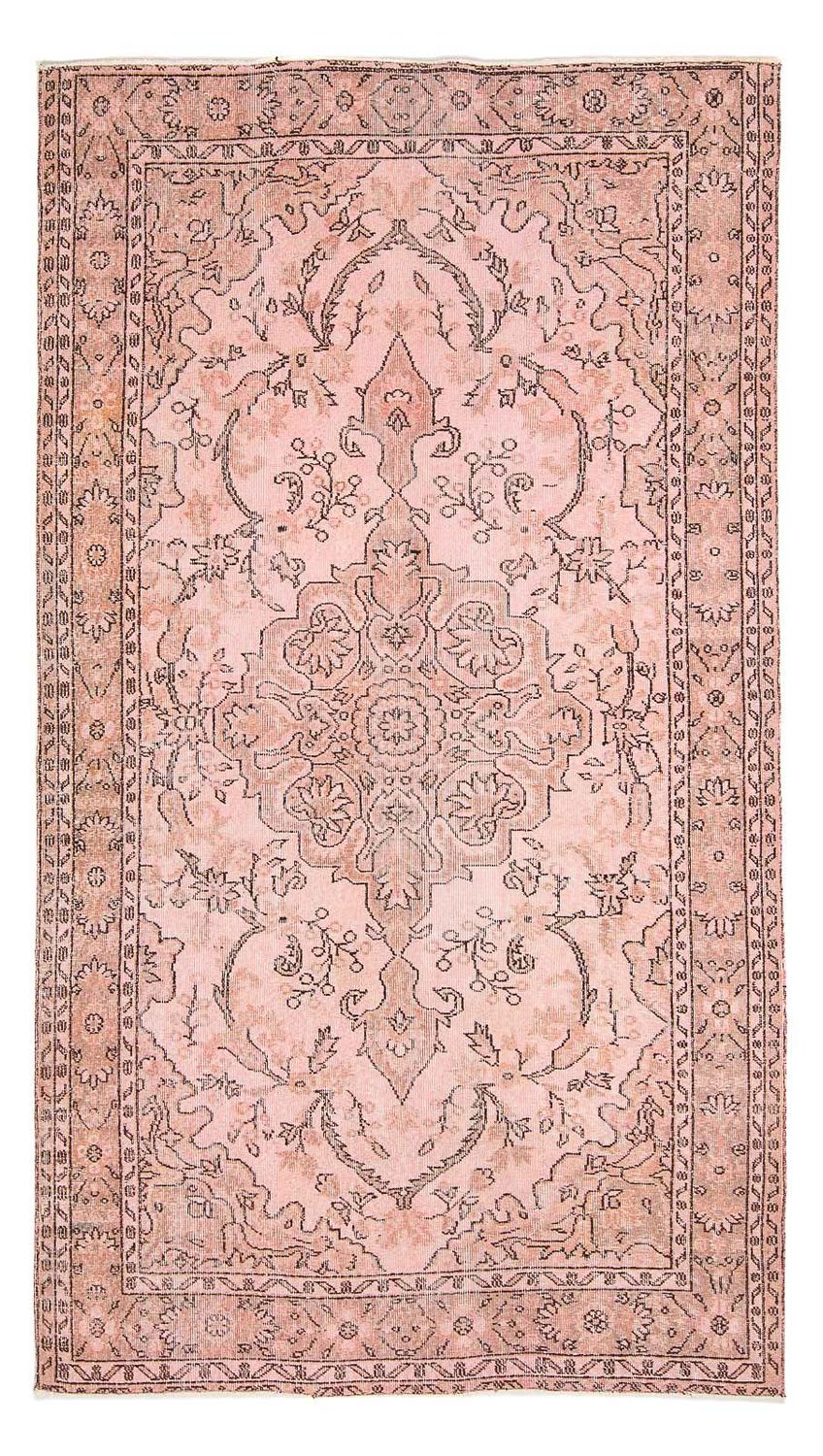 Vintage matta - 263 x 155 cm - rosa