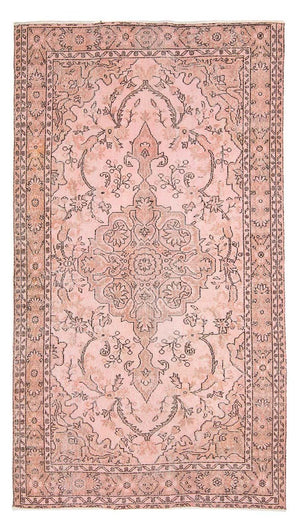 Vintage matta - 263 x 155 cm - rosa