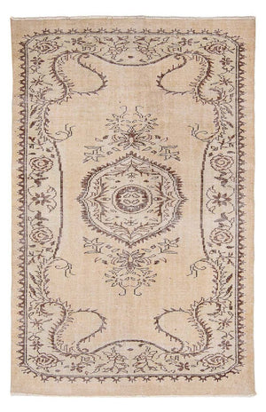 Vintage matta - 267 x 178 cm - ljusbeige