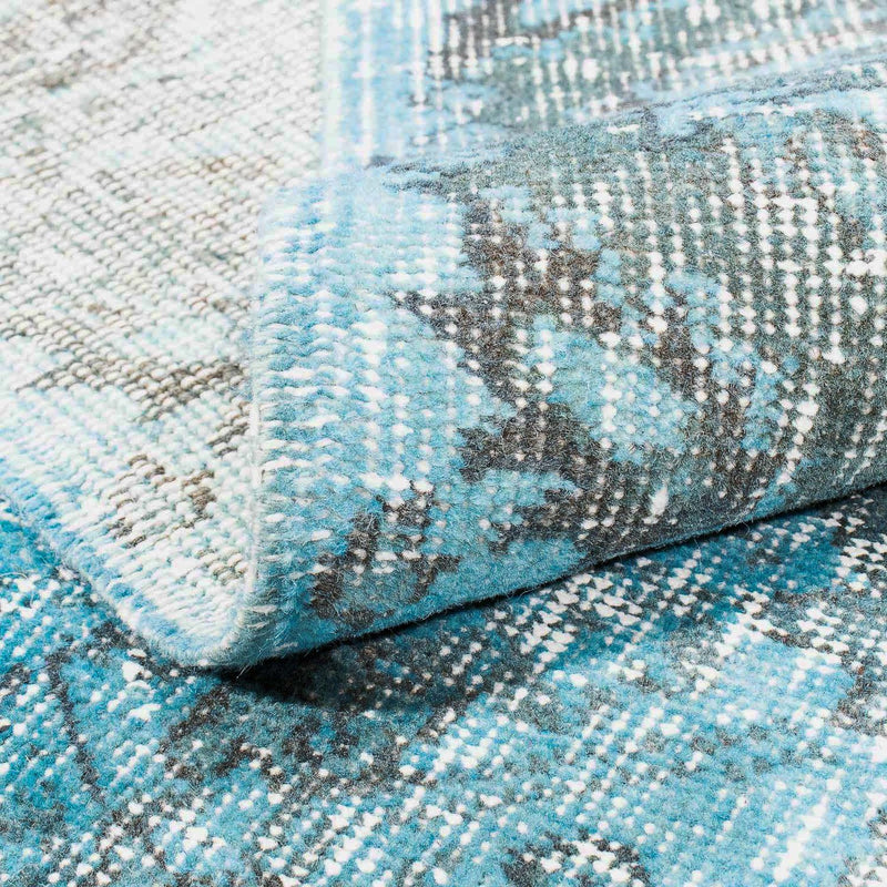 Vintage matta - 259 x 167 cm - flerfärgad