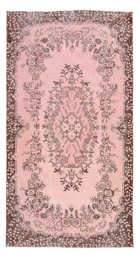 Vintage matta - 217 x 118 cm - rosa
