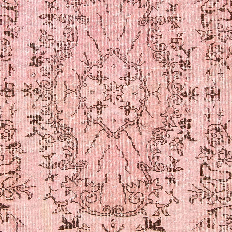 Vintage matta - 217 x 118 cm - rosa
