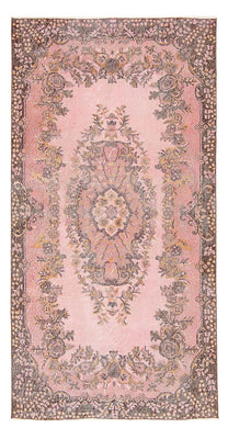 Runner Vintage matta - 210 x 114 cm - rosa