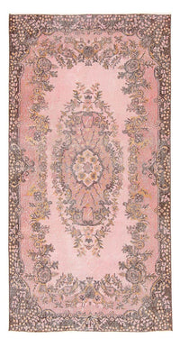 Runner Vintage matta - 210 x 114 cm - rosa