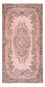 Runner Vintage matta - 210 x 114 cm - rosa